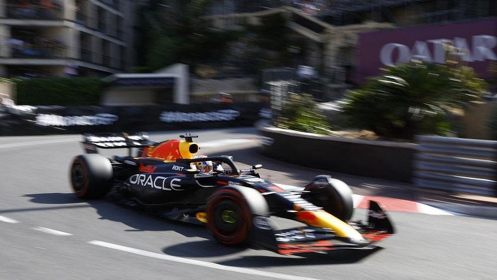 Kvalifikaci na Velkou cenu Monaka formule 1 vyhrál Verstappen